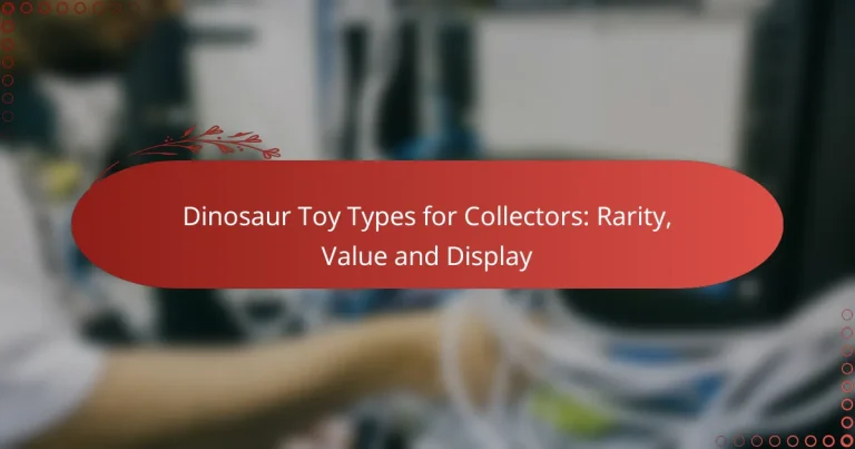 Dinosaur Toy Types for Collectors: Rarity, Value and Display