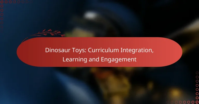Dinosaur Toys: Curriculum Integration, Learning and Engagement