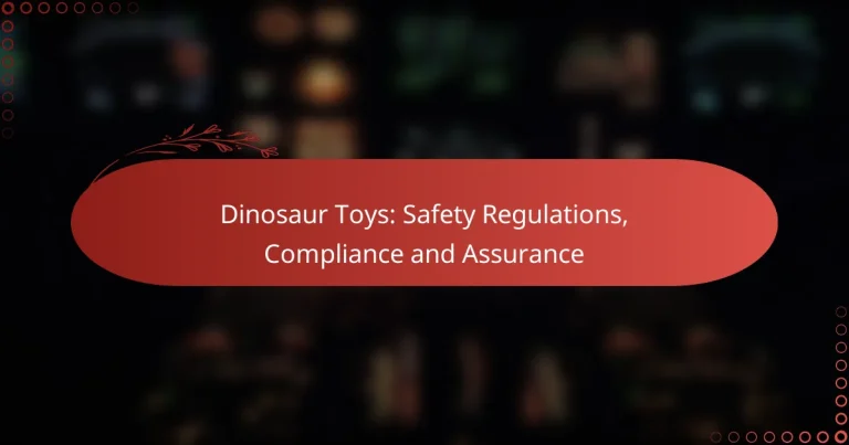 Dinosaur Toys: Safety Regulations, Compliance and Assurance